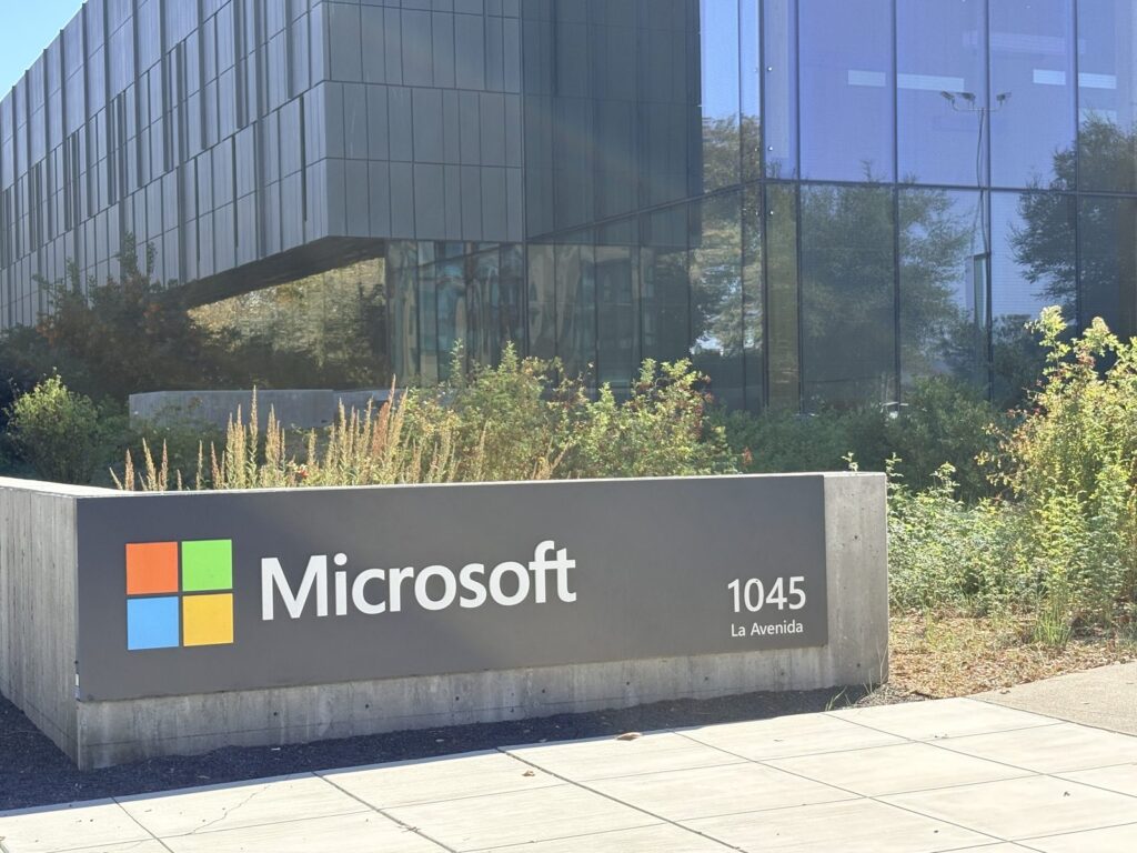 Microsoftの看板